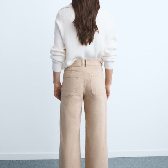 NWT | Mango high waist denim culottes | Catherin - Picture 5 of 6